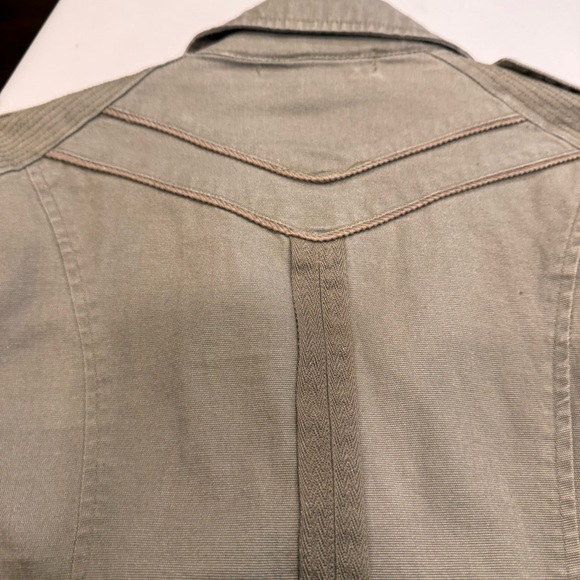 Radio London Women’s Army Green Jacket Zip Up & Button Size Medium - Picture 13 of 15